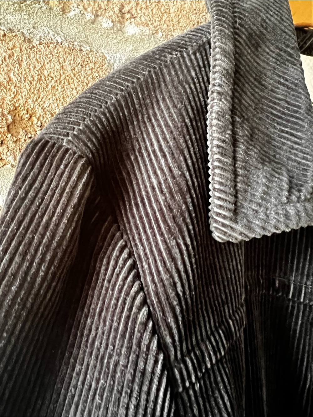 Eddie Bauer Dark Green Corduroy Barn Chore Jacket Lined Utility Small - Picture 3 of 16